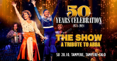 THE SHOW – A TRIBUTE TO ABBA , Tampere talossa